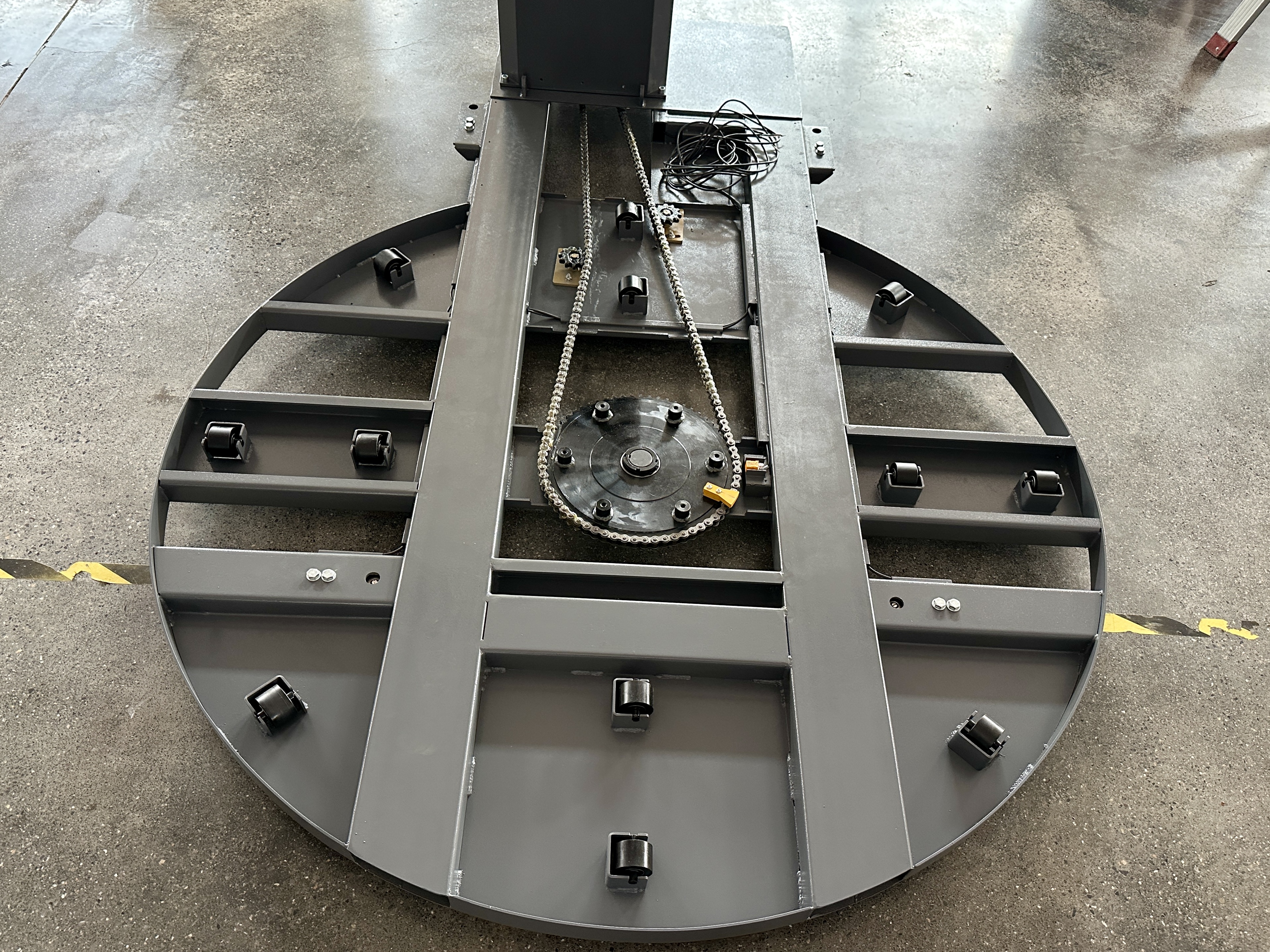 美奇斯托盤纏繞機，省膜！省人??！省心?。?！(圖3)