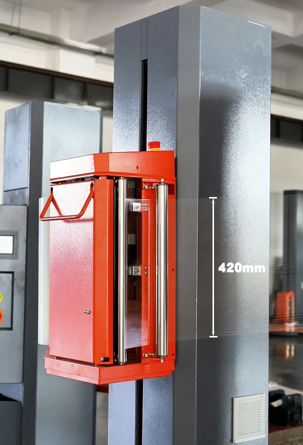 美奇斯托盤纏繞機，省膜！省人?。∈⌒模。?！(圖1)