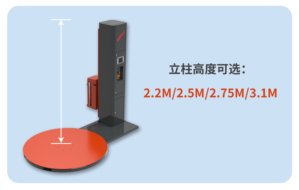 美奇斯托盤纏繞機，省膜！省人??！省心！??！(圖6)
