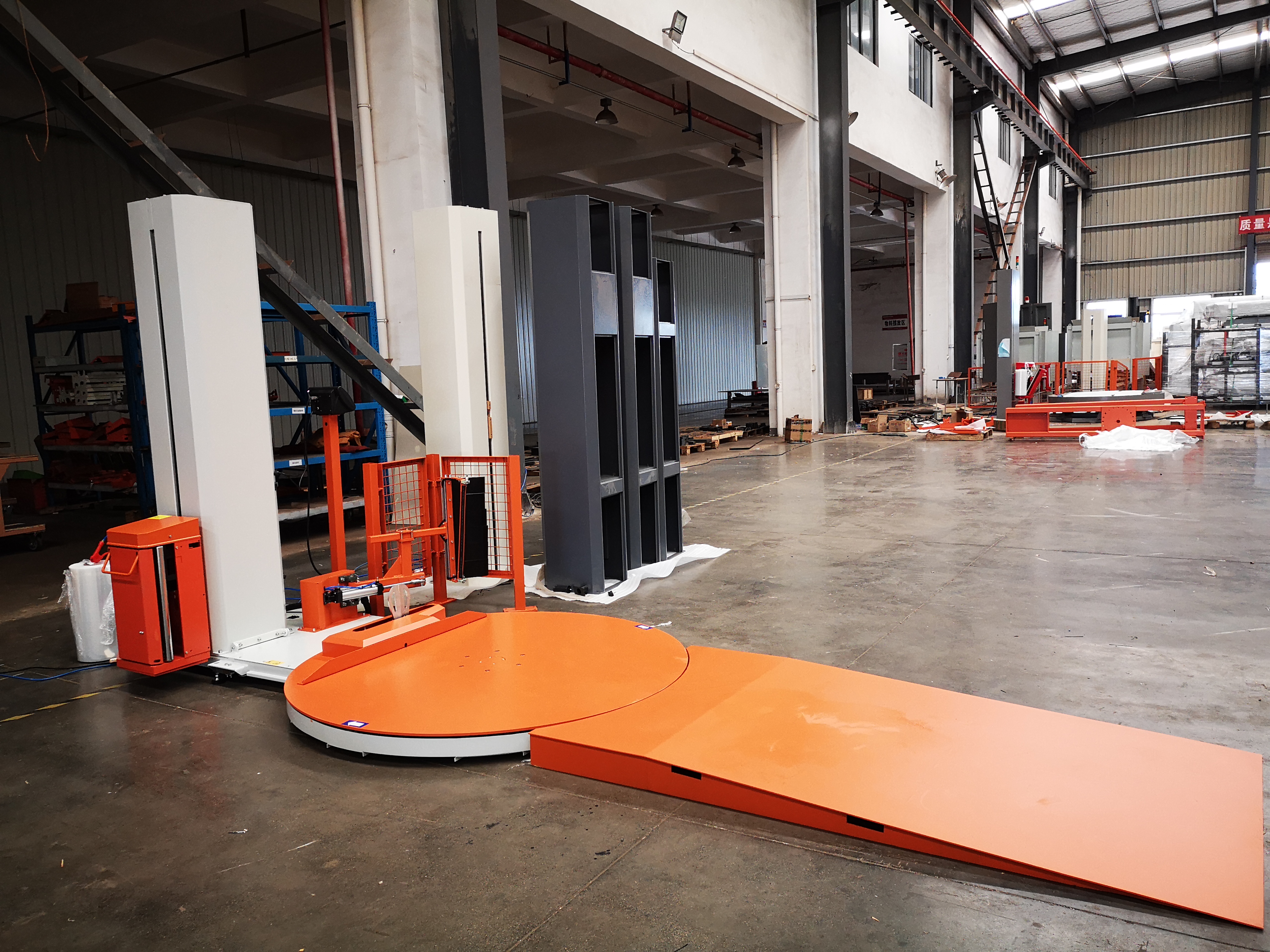 美奇斯托盤纏繞機，省膜！省人?。∈⌒模。?！(圖13)